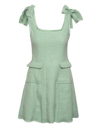 Lima Boucle Mini Dress Green Malina