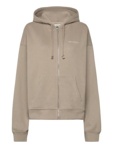 Ceremony Elderflower Zip Hoodie Khaki HOLZWEILER