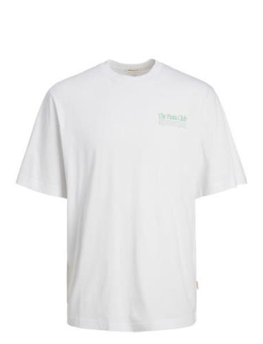 Jortaormina Graphic Tee Ss Crew Neck White Jack & J S