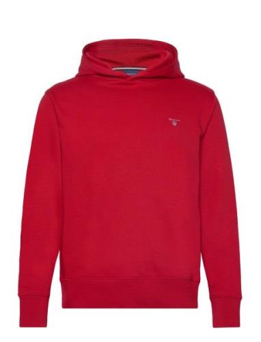 Reg Emb Original Shield Hood Red GANT