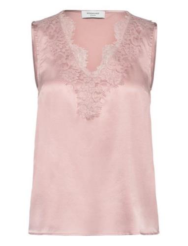 Silk Top Pink Rosemunde