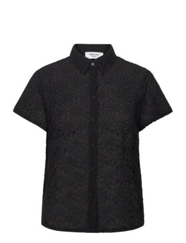 Lace Shirt Black Rosemunde