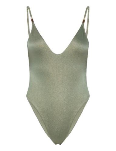 Idyllique Piece Swimsuit Khaki Etam