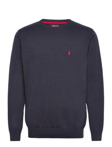 Mcs O-Neck Knit Tyler Men Navy MCS