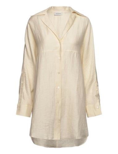 Over Flowy Shirt Cream House Of Dagmar