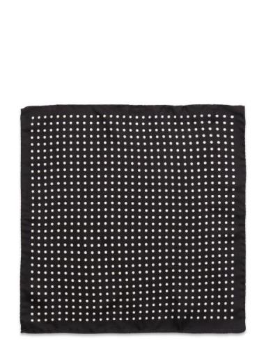 Dot Square Pocket Black Morris