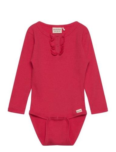 Body Ls Rib Red Minymo