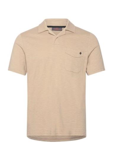 Clopton Jersey Shirt Beige Morris