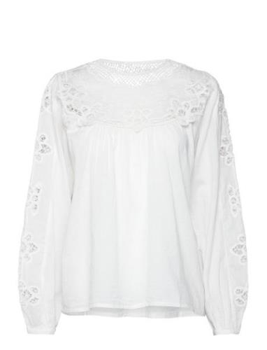 Mayll Blouse Ls White Lollys Laundry