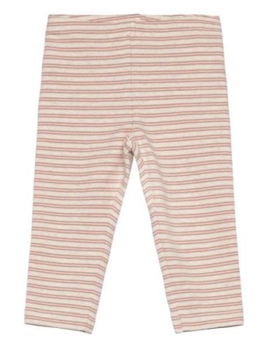 Leggings Striped Rib Pink Huttelihut