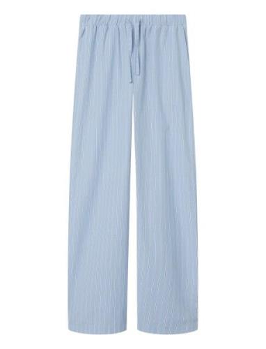 Nlfrilucca Poplin Pant Blue LMTD