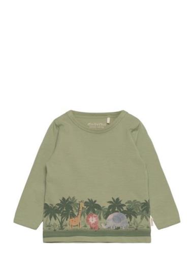 T-Shirt Ls Green Minymo