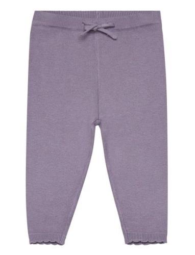 Pants Knit Purple Fixoni
