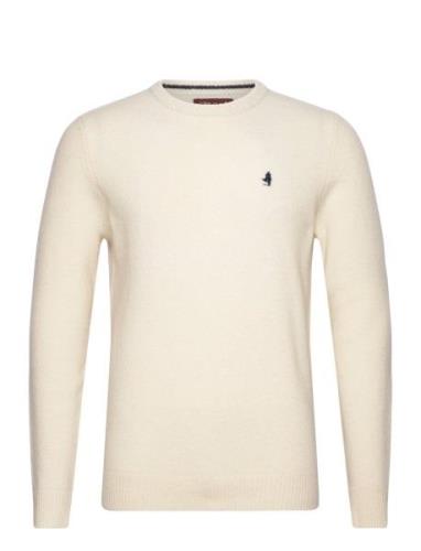 Mcs O-Neck Knit Georgetown Men Cream MCS