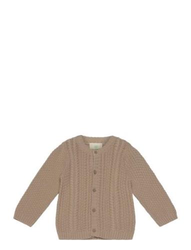 Cardigan Knit Beige En Fant