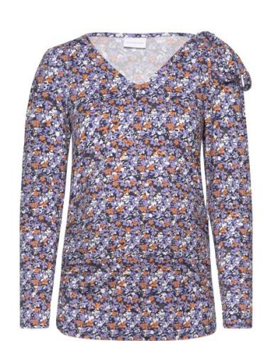 Mlpilar Asta L/S Jrs Top A. Patterned Mamalicious