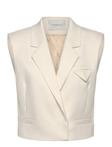 Cmtailor-Short-Waistcoat Cream Copenhagen Muse