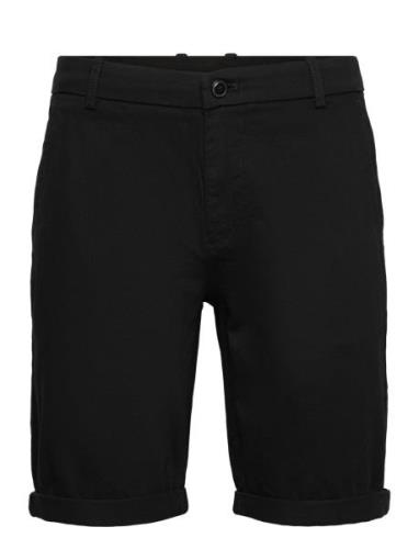 Superflex Chino Shorts Black Lindbergh