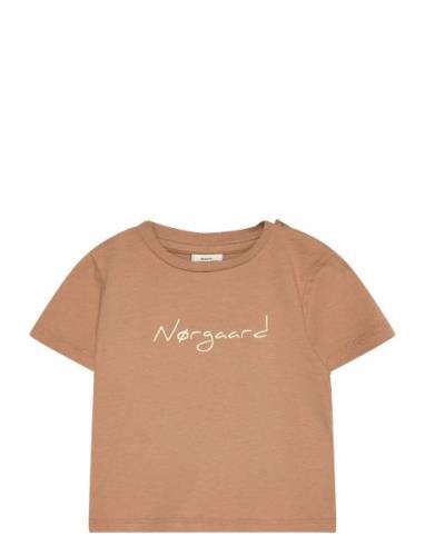 Single Favorite Taurus Tee Brown Mads Nørgaard