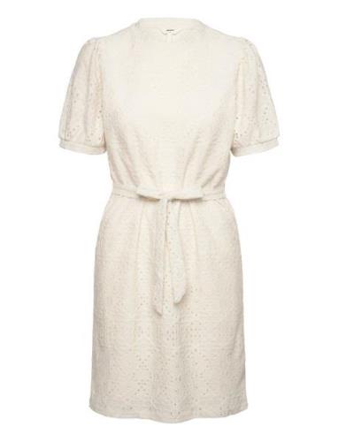 Objfeodora S/S Short Dress Noos Cream Object