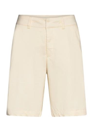 Kalea City Shorts Cream Kaffe