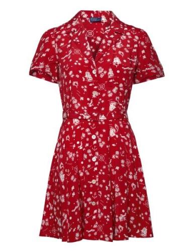 Nautical-Motif Minidress Red Polo Ralph Lauren