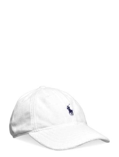 Terry Ball Cap White Polo Ralph Lauren