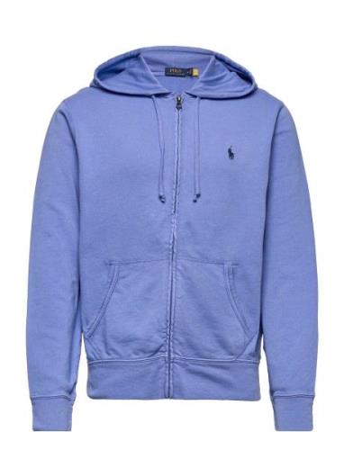 Spa Terry Full-Zip Hoodie Blue Polo Ralph Lauren