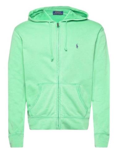 Spa Terry Hoodie Green Polo Ralph Lauren