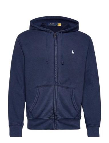 Spa Terry Full-Zip Hoodie Blue Polo Ralph Lauren