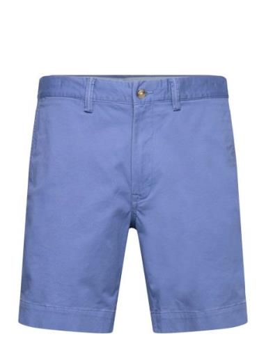 8-Inch Stretch Straight Fit Chino Short Blue Polo Ralph Lauren