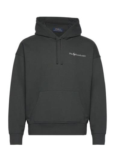 Relaxed Fit Logo Fleece Hoodie Black Polo Ralph Lauren