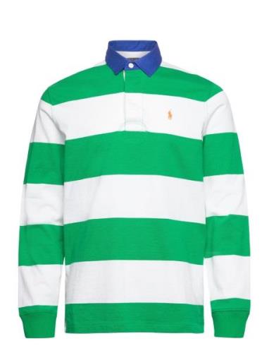 Classic Fit Striped Jersey Rugby Shirt Green Polo Ralph Lauren