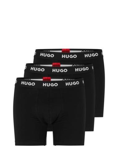 Boxerbr Triplet Pack Black HUGO