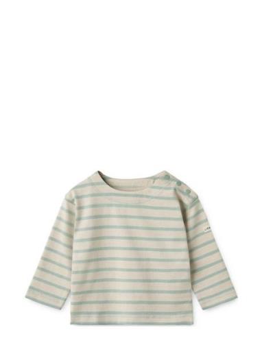 Farah Baby Stripe Sweatshirt Beige Liewood