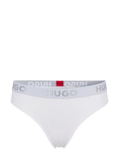 Thong Sporty Logo White HUGO