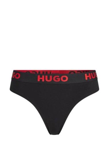 Thong Sporty Logo Black HUGO