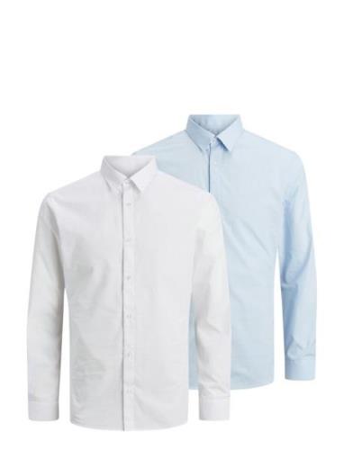 Jjjoe Shirt Ls 2 Pack Mp White Jack & J S