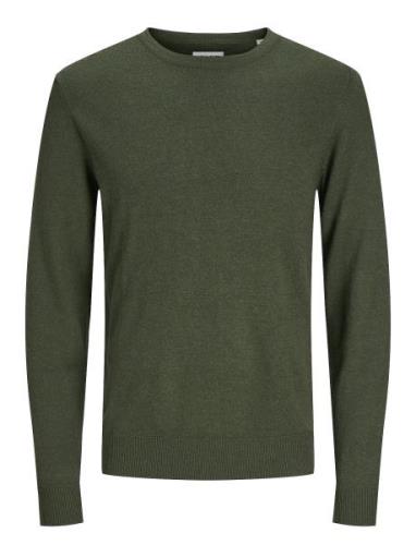 Jjeemil Knit Crew Neck Noos Green Jack & J S