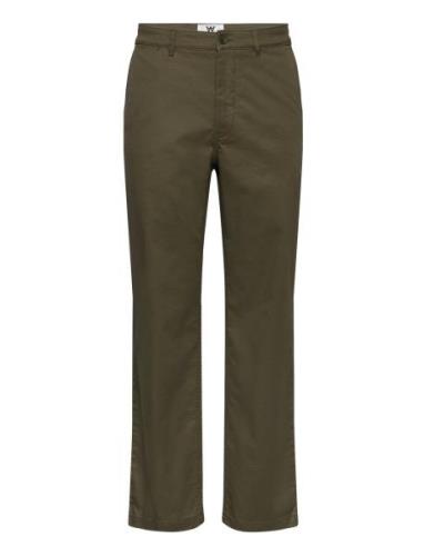 Silas Classic Trousers Khaki Double A By Wood Wood