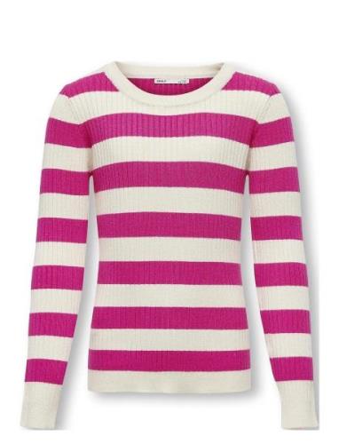 Kogkarol L/S O-Neck Knt Pink Kids Only