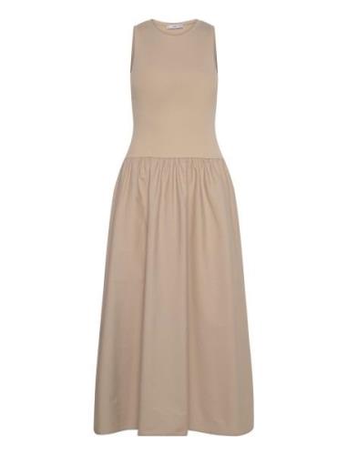 A-Line Dress Beige Mango