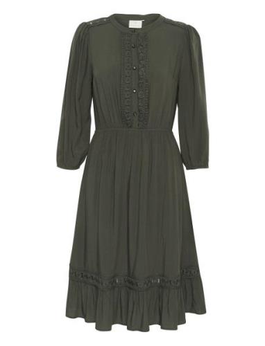 Kafreya Dress Green Kaffe