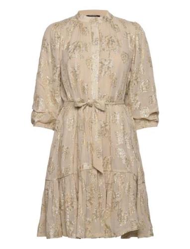 Cornelbbleola Dress Beige Bruuns Bazaar