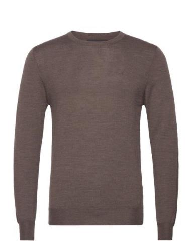 Lyle Light Merino Sweater Brown J. Lindeberg