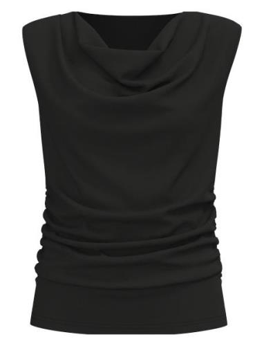 Slfabbie Ss Top D2 Black Selected Femme