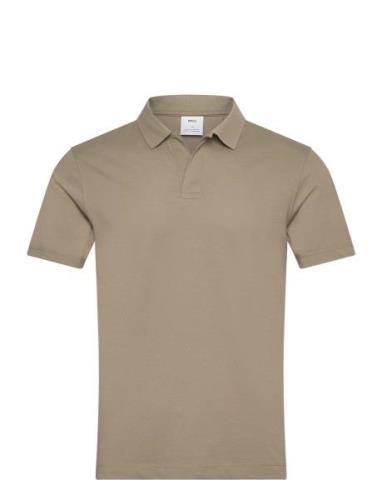 Slim-Fit Cotton-Piqué Polo Shirt Khaki Mango