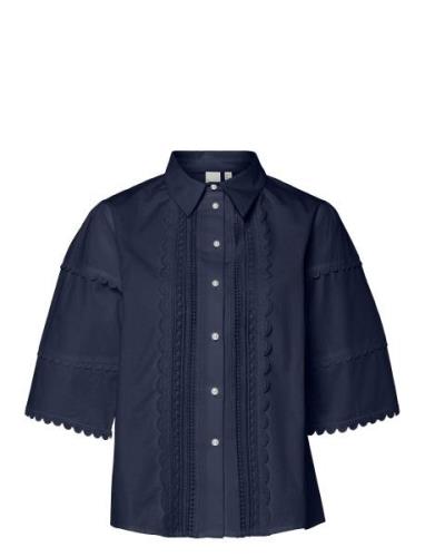 Yasmelina 2/4 Shirt - D2D Navy YAS