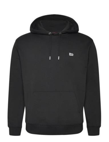 Plain Hoodie Black Lee Jeans