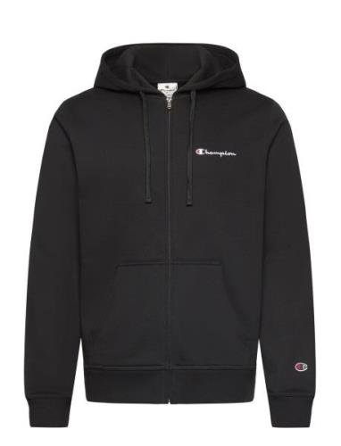 Full Zip Hoodie Sweatshirt Black Champion